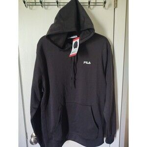 FILA Men’s Performance Hoodie FILA Black Med Very Soft